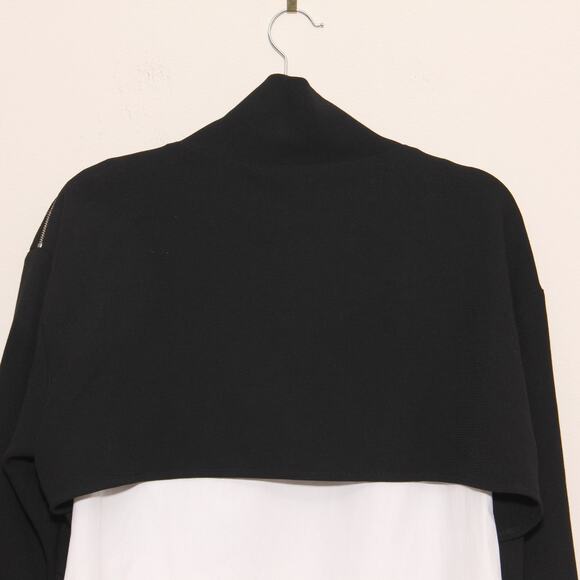 Zara Trafaluc 2 for 1 Turtleneck Tunic top Size Small Zip neckline - Picture 7 of 9